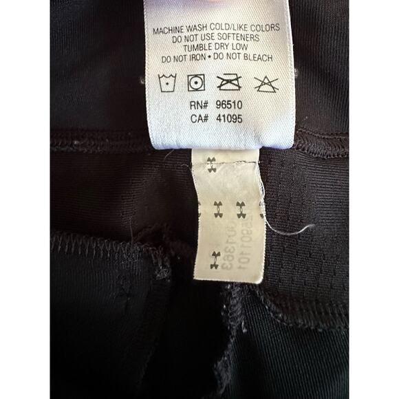 Under Armour Womens Black Straight Leg Pants Approximately Size XXS (22x30) - Picture 4 of 11